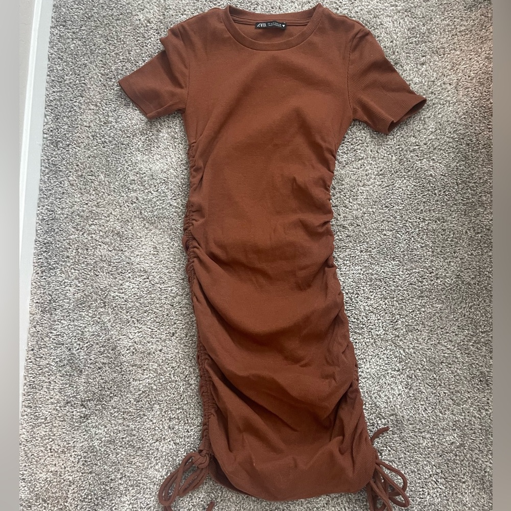 Brown Zara Dress